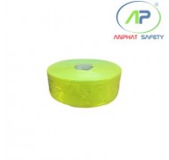 Dây phản quang nhựa bản 5cm màu vàng chanh